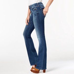 7 For All Mankind The Skinny Bootcut Med-Dark Wash Size 27